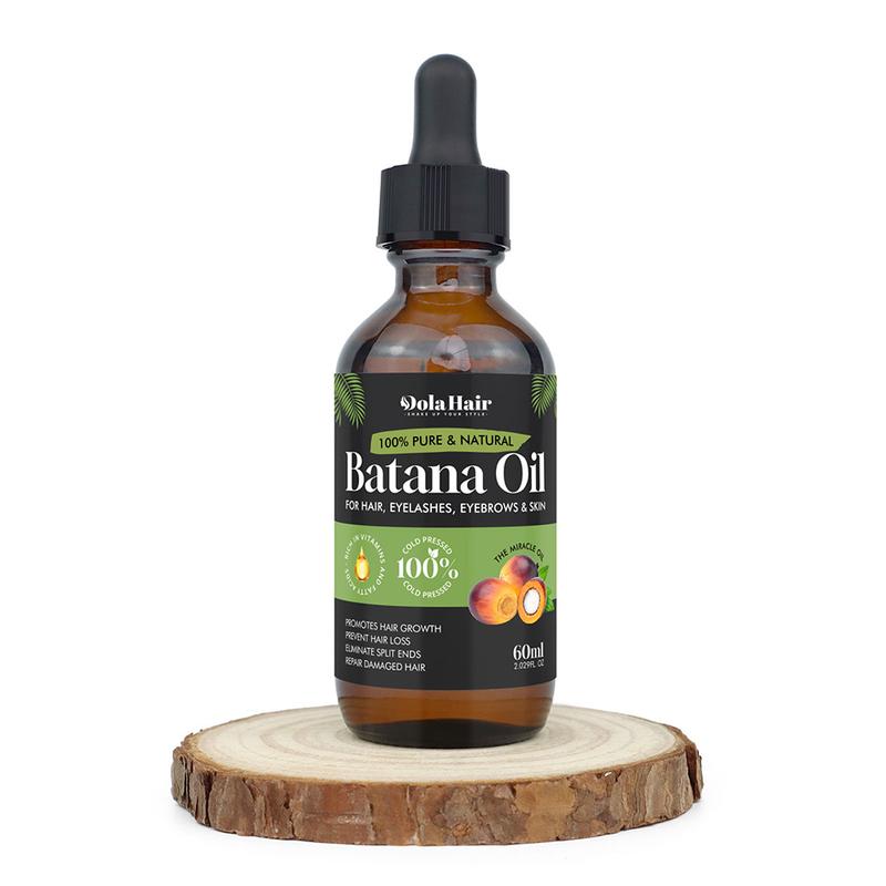 Batana Oil for Hair Care, Batana Essentials Oil Organic Cold Press Enhances Radiance, Anti Hair Loss & Repair Damaged Hair