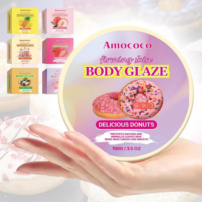 6pcs Body glaze,Moisturizer for Women Skin Cosmetic Comfort Lotions Skin Care Body Care Moisturizing Nourishing - Various scents Hydrating