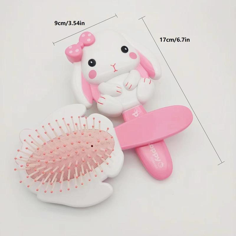 Cartoon Rabbit Hair Brush, Cute Air Cushion Comb, Scalp Massage Comb, Hair Detangling Styling Comb for Women, Girls, Men, Stylists, Christmas Gift