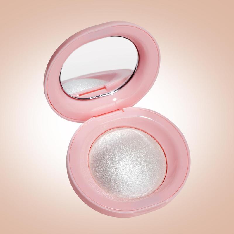 1 Count Shimmering Highlighter, Long Lasting Pearly Makeup Powder, Facial Brightening Nose Contouring Highlight Powder, Portable Highlighter Powder Palette