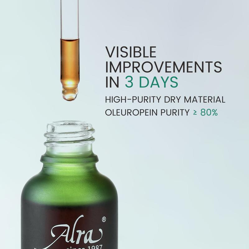 Alra Olive Facial Serum,Comfort Skincare Face Essence for Smoothening Acne Pimple Prone,Redness,Moisturizing and Oil Control,Gentle Skin Care Product