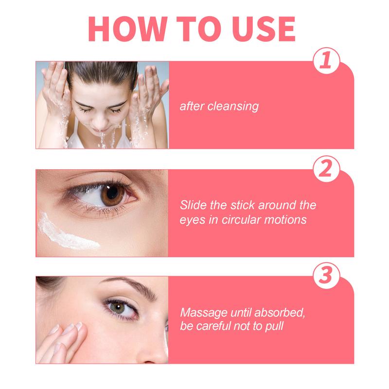 Retinol eye cream stick Repair eye skin, firm fine lines, rejuvenate skin, moisturize eye area care eye cream