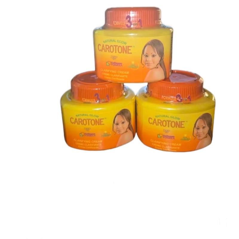 crema Carotone anti dark spot Clean Face and Body for Women and Men 300ml pack of 4