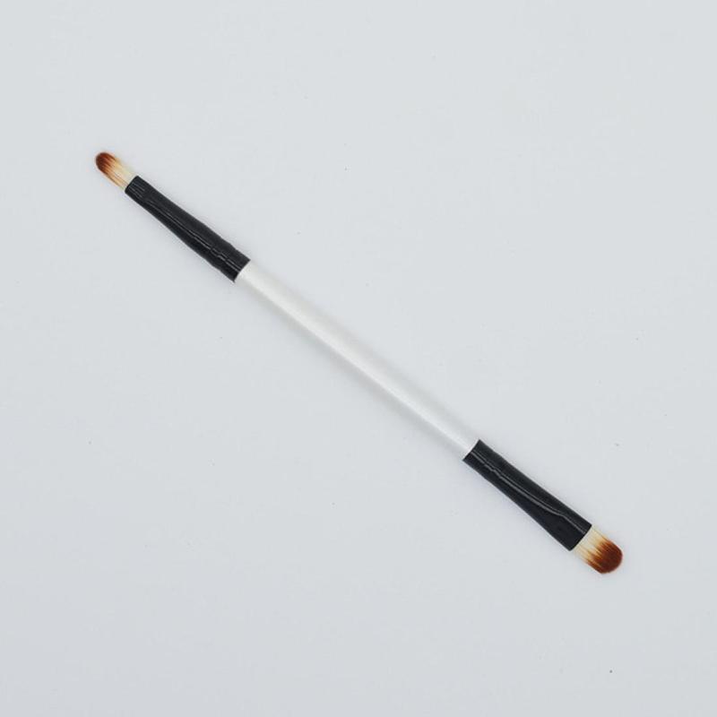 Double Ended Eyeshadow Makeup Brushes, Portable Eye Makeup Tools For Eyeshadow Blending