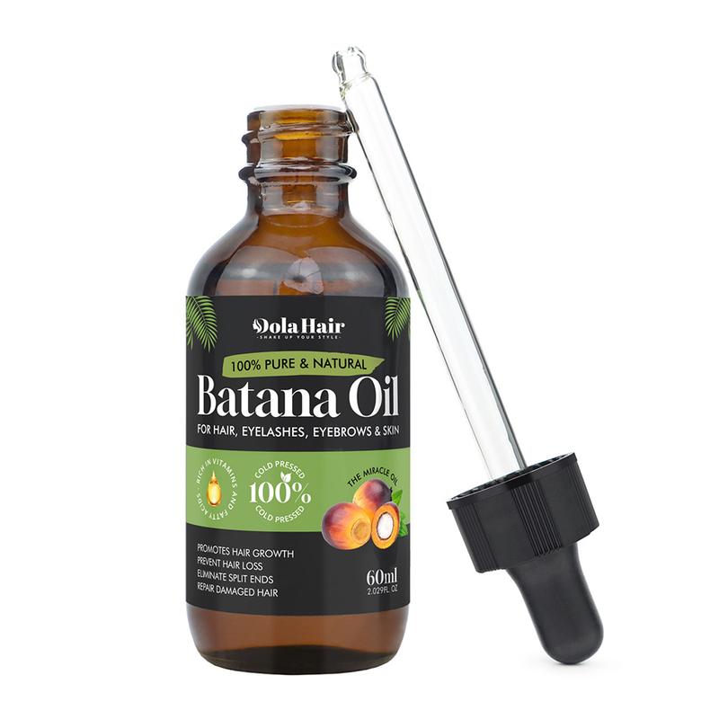 Batana Oil for Hair Care, Batana Essentials Oil Organic Cold Press Enhances Radiance, Anti Hair Loss & Repair Damaged Hair