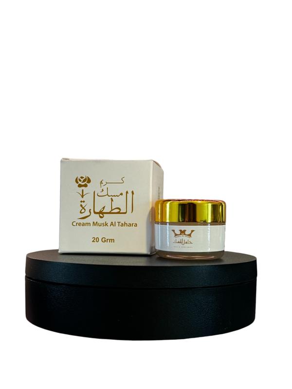 Hamil Al Musk | Cream Musk Al Tahara | 20 grams | Oud and Musk Fragrance | Body Lotion