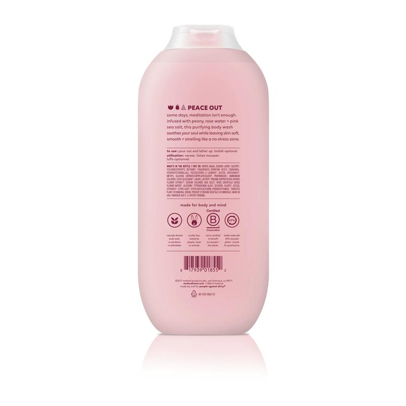 Method Pure Peace Body Wash 18oz - Body Care