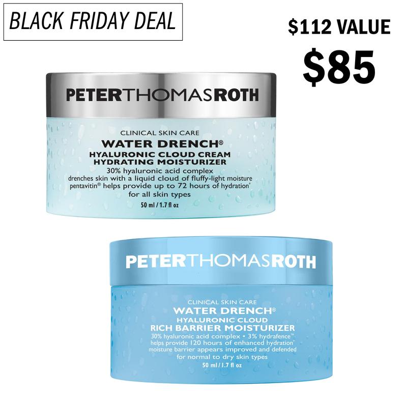 Peter Thomas Roth Water Drench Extreme Hydration Skincare Bundle, Moisurizer Bundle