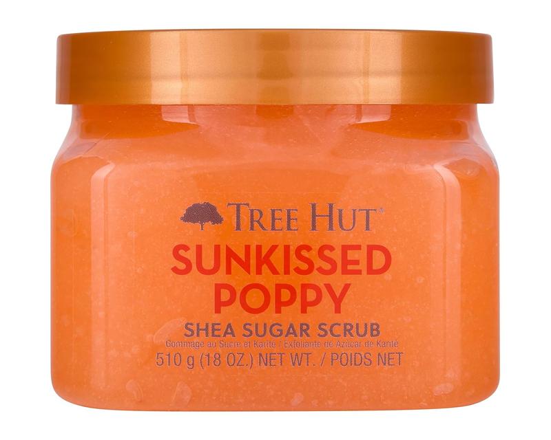 Tree Hut Sunkissed Poppy Shea Sugar Scrub for Soft & Hydrated Feel - 18 fl oz