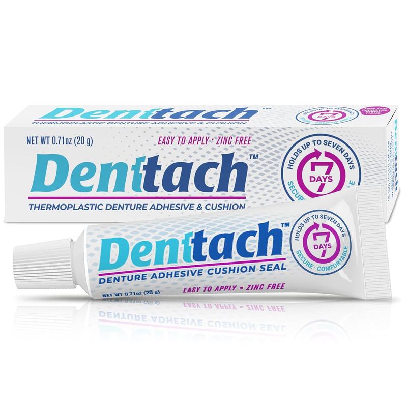 FLASH SALE 51% 3 PCS Denttach Thermoplastic Adhesive Denture Reline Oral .70 oz