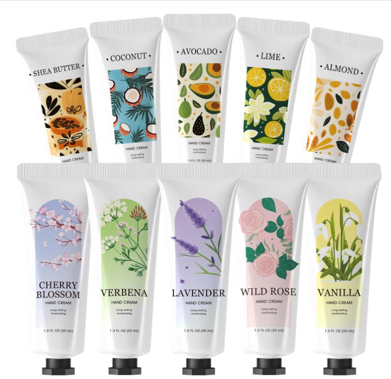 Green Canyon Spa 10 Pack Hand Cream for Dry Cracked Hands Deeply Moisturizing Hand Lotion with Shea Butter