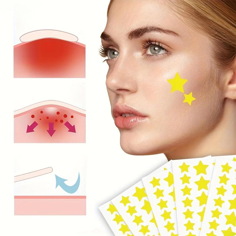 Star Shaped Pimple Patch, 200pcs 400pcs 800pcs Hydrocolloid Acne Cover Patch, Skin Care Product for All Skin Types