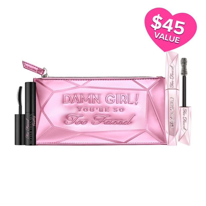 Too Faced Foreplay & Damn Girl Long Lashes: Volume Mascara & Lash Primer Gift Set