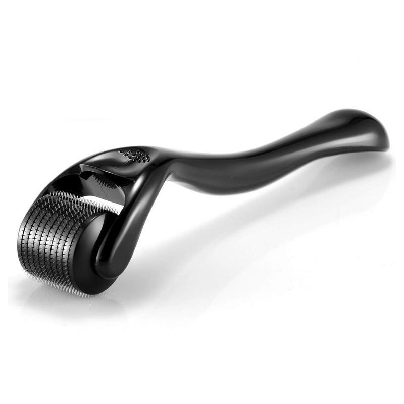 Handheld Beard Roller (1 Piece), Micro Needle Rolling Tools for Face, Beard, Body and Scalp, Men and Women's Skin Care Tool