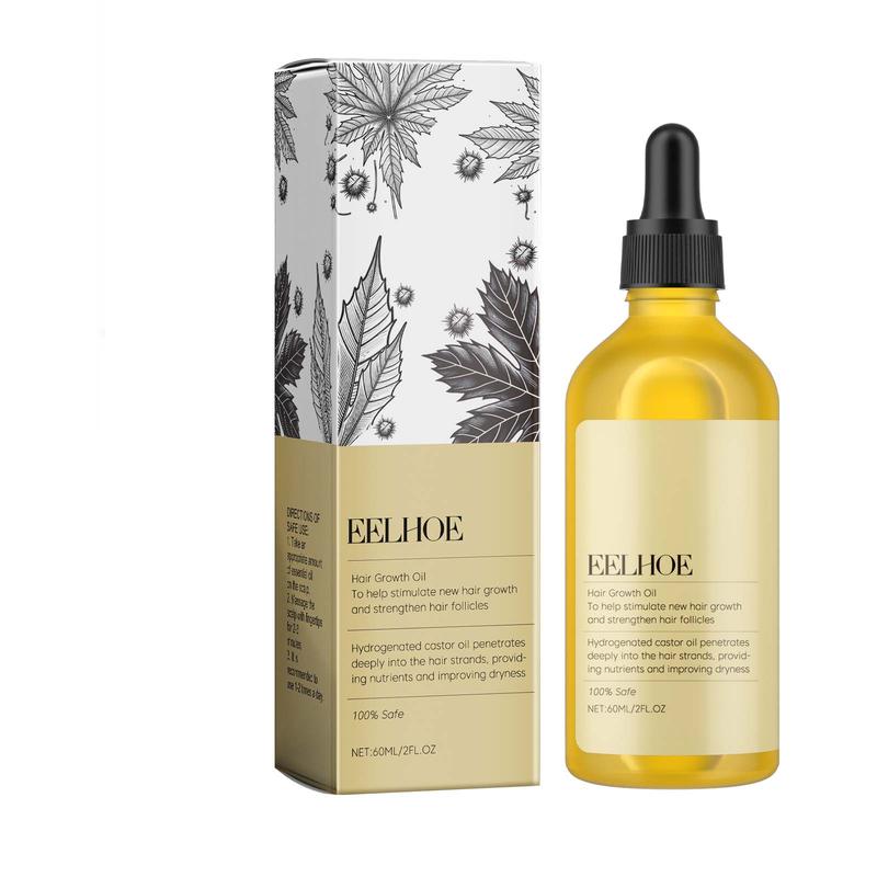 EELHOE Veganic Natural Hair Growth Organic Rosemary Oil for Dry Damaged Hair and Growth Thin Hair. Haircare Nourishing Comfort