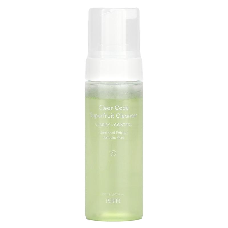 Purito Clear Code Superfruit Cleanser, 5.07 fl oz (150 ml)