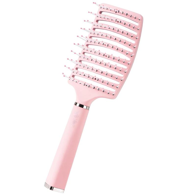 JESSIE'S Drying Styling Paddle Vented Hair Brush - Perfect for Haircare and Heatless Styling 1PC