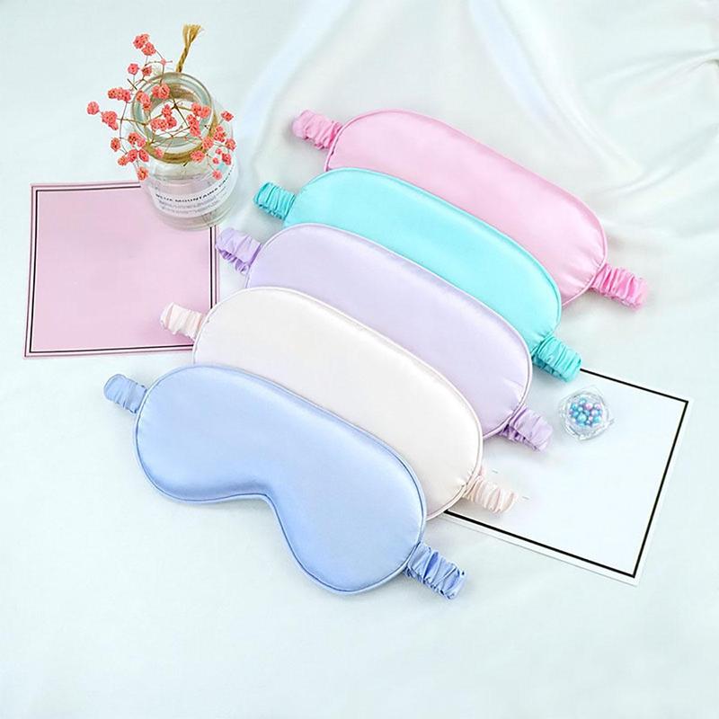 Adjustable Strap Fluffy Sleeping Eye Mask, 1 Count Light Blocking Eye Cover for Women & Men