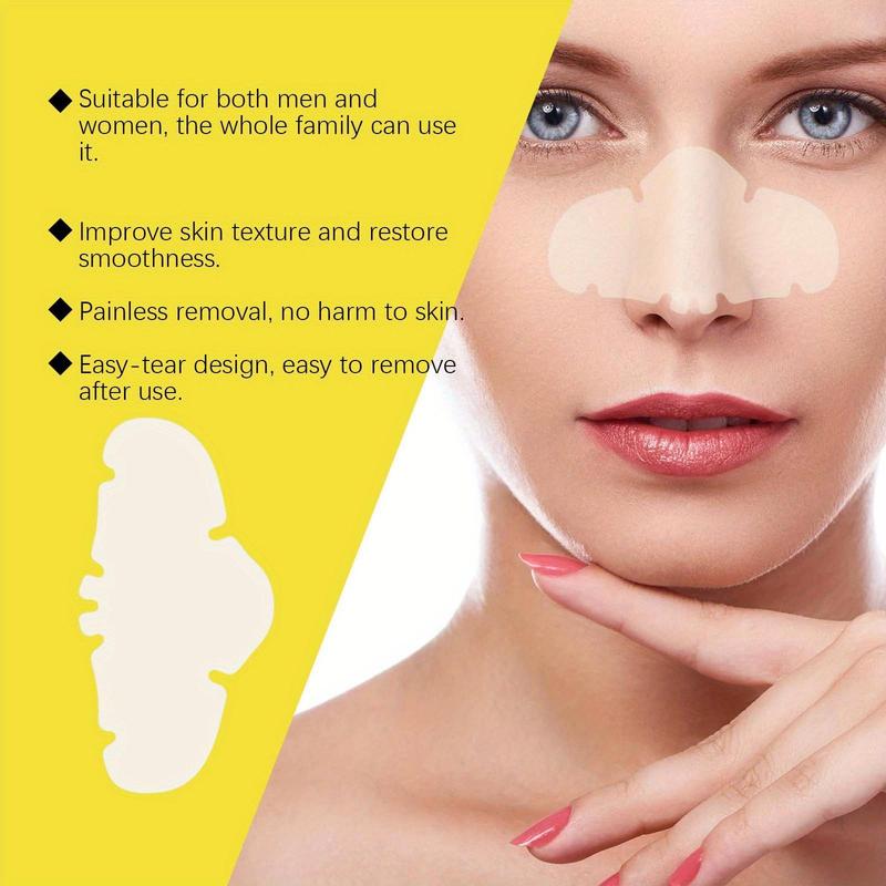 Hydrocolloid Nose Strips, Gentle Oil Control Nose Care Patches, Deep Cleansing Nose Skin Care Products for Women & Girls