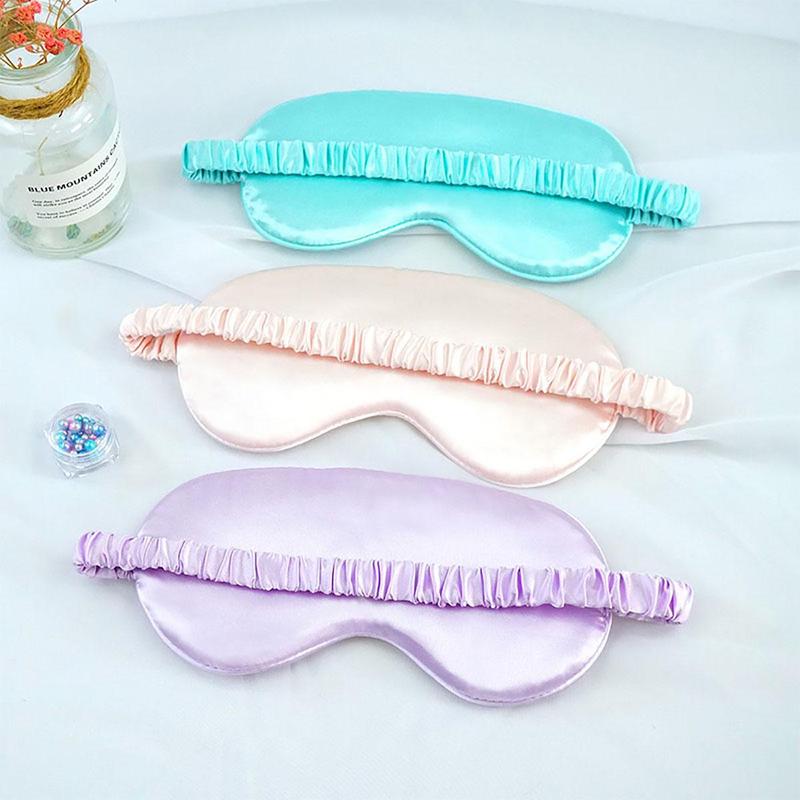 Adjustable Strap Fluffy Sleeping Eye Mask, 1 Count Light Blocking Eye Cover for Women & Men