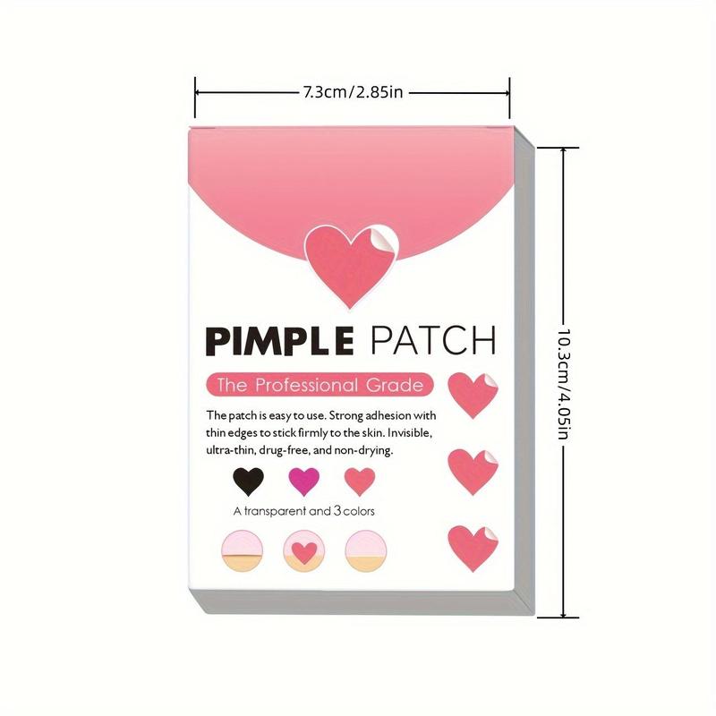 Heart Shaped Acne Patch, 120 240pcs box Hydrocolloid Acne Cover Patches, Daily Skin Care Products for Women & Men