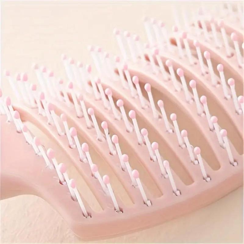 Hollow Out Circular Hair Brush, Vented Detangling Hair Comb with Curved Design, Multi-use Scalp Massage Combs for Daily Use, Hair Styling Tools, Detangler Brush, Christmas Gift