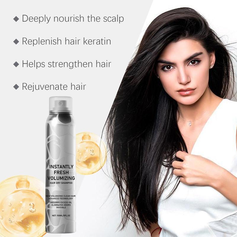 INSTANT FRESH VOLUMZING  INVISIBLE HAIR DRY SHAMPOO 5.07FL.OZ organic cleansing conditioner haircare voluminous and hydrated hair soak up oils Clarifying Shampoo Gentle Cleanser