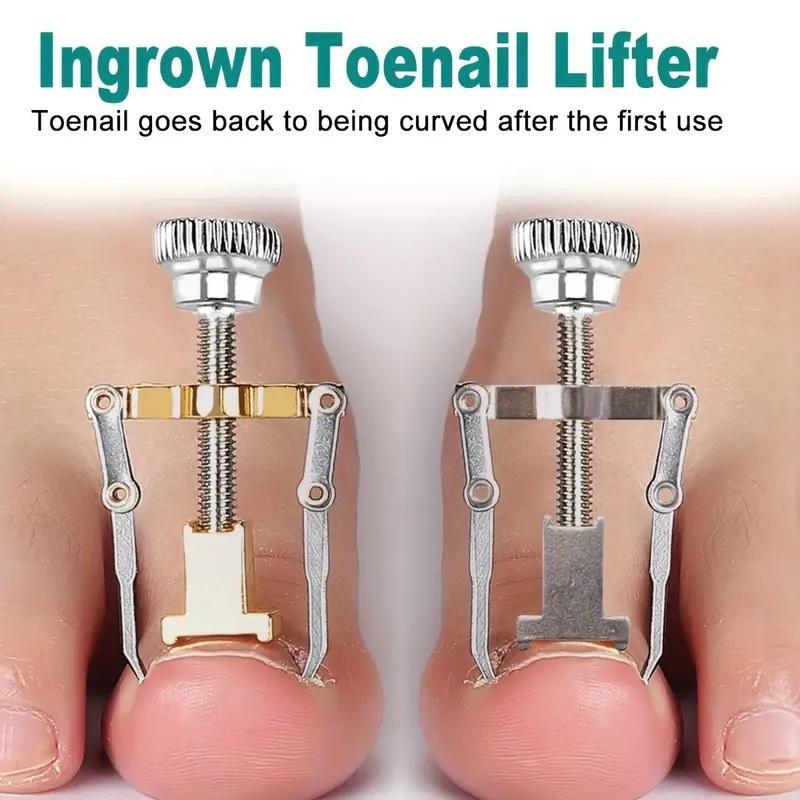 Ingrown Toenail Lifter, Ingrown Toenail Corrector, Softens and Trims Nails Easily, Pedicure Tool for Recovery, Christmas Gift