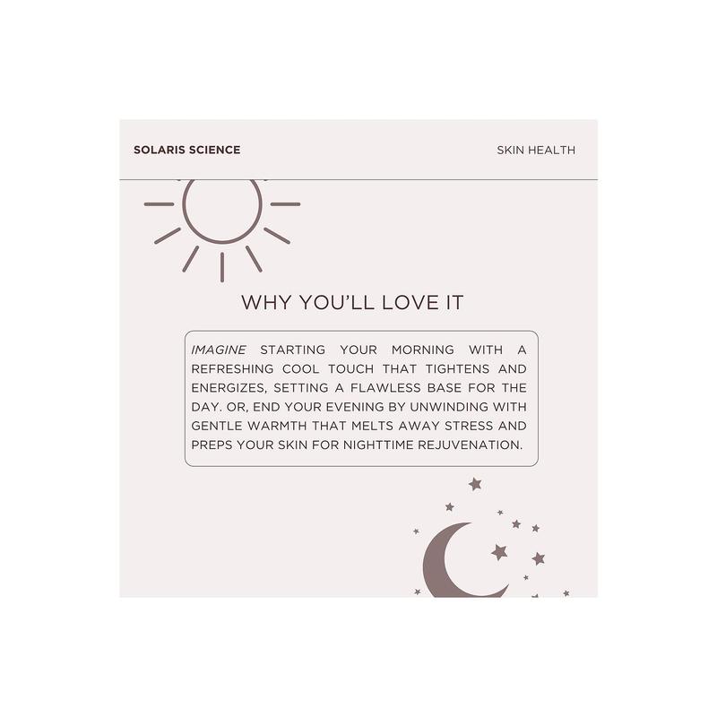 Solaris Laboratories NY White Cryo Eye Mask in White