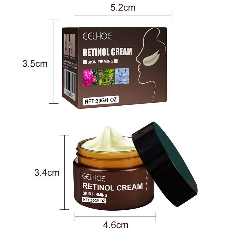 EELHOE Retinol Cream Smoothing-Wrinkles youthful Retinol Face Cream Firming&Tightening Deep Moisturiz Hydrate Skincare For Women Daily Radiant Comfort