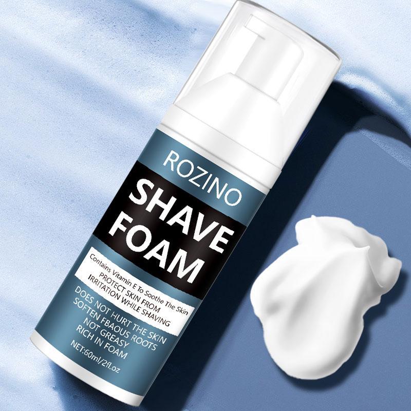 60ml Shave Foam, Gentle & Smooth Shaving Cream, Comfort & Lightweight Shaving Cream, Shaving Foam for Men