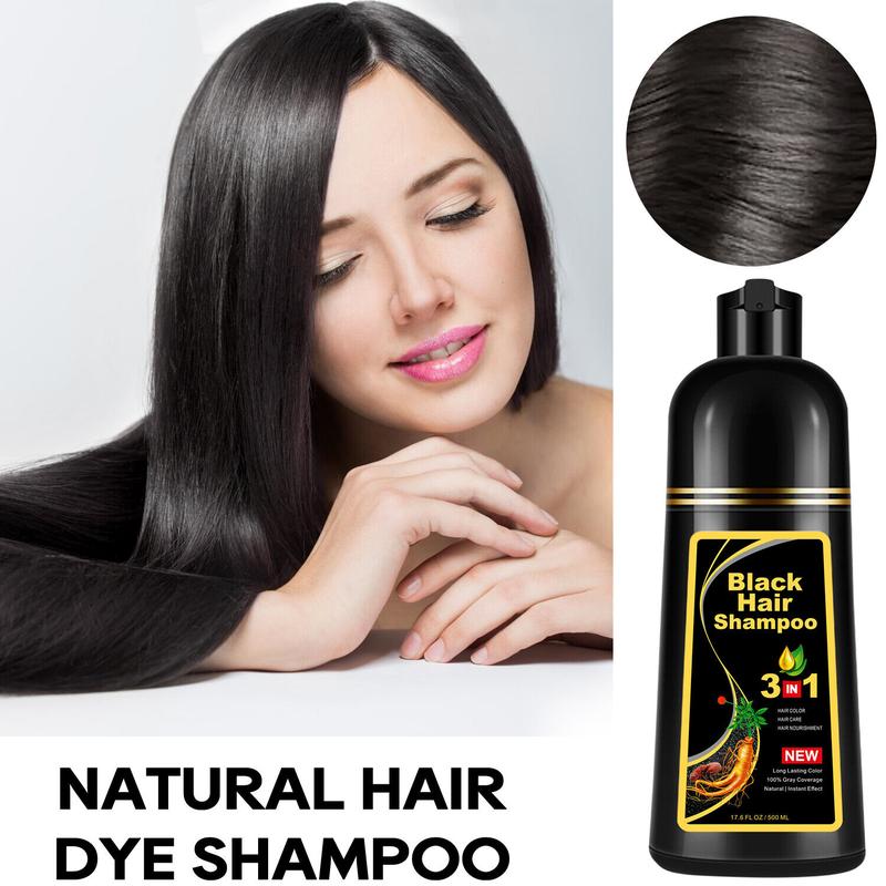 Hair Dye Shampoo 3 in 1 Hair Shampoo Instant Hair Dye Herbal Ingredients Haircare hair dye shampoo