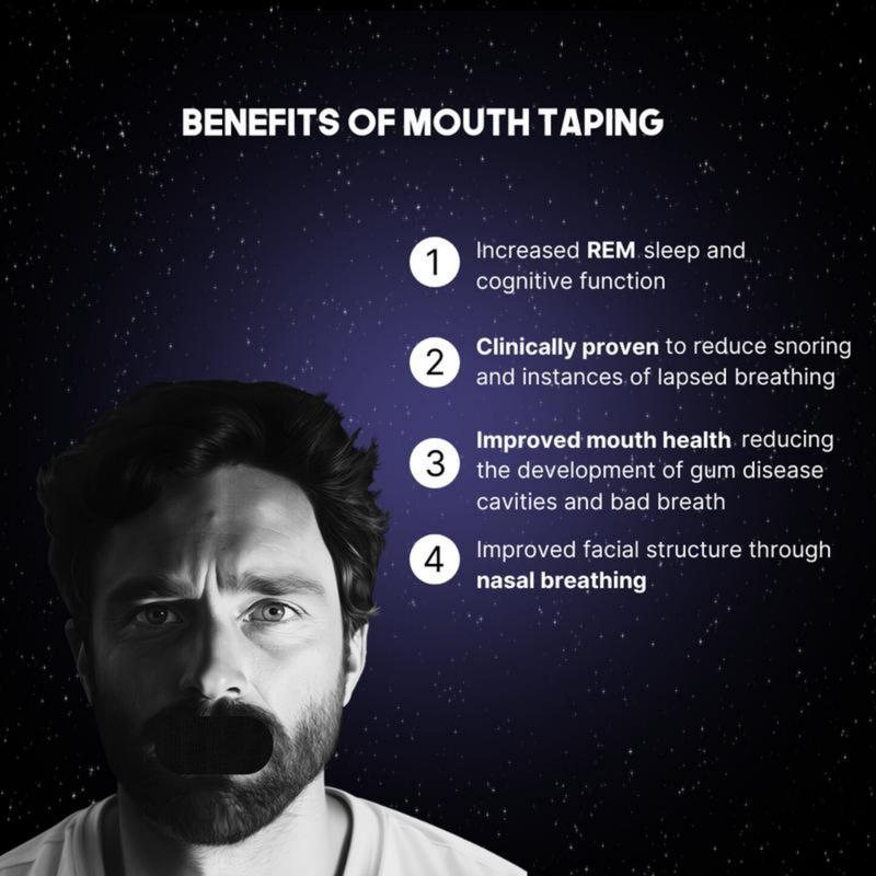 Your best sleep ever with mouth tape for sleep Comfort Mouth Tape for Mouth Breathing,Mouth Tape for Sleeping,Mouth Tape for Stop Snoring, Mouth Tape for a Healthy Sleep sleep tape mouth tape