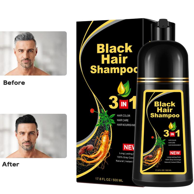 Hair Dye Shampoo 3 in 1 Hair Shampoo Instant Hair Dye Herbal Ingredients Haircare hair dye shampoo