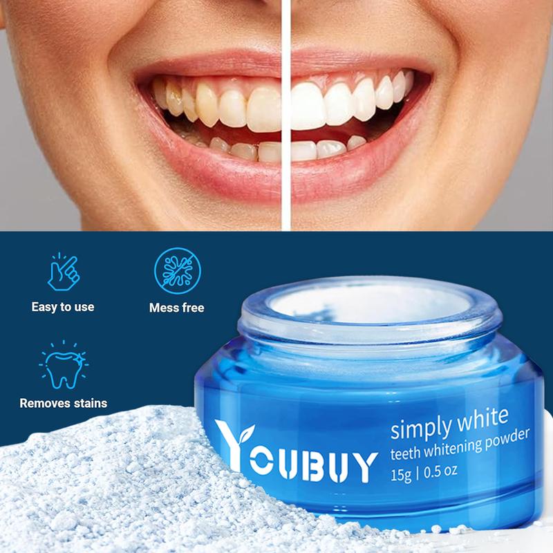 Teeth Whitening Powder | Instant Whitening and Stain Removal