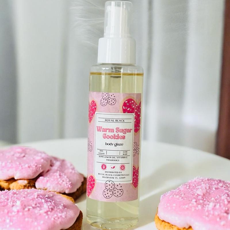 Warm Sugar Cookie Hydrating Body Oil - Body Care Royal Black Cosmetics