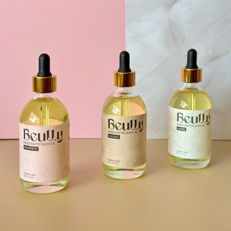 Vanilla - Body Oil Fragrance for Body Care and Comfort - Cosmetic