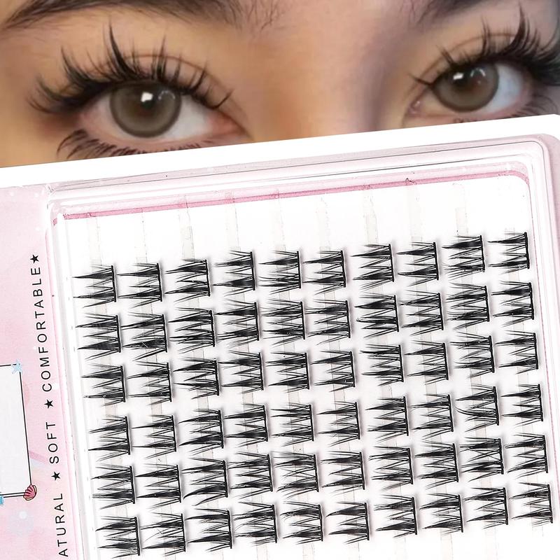 Natural Look Eyelash Extensions, 1 Box Individual False Eyelashes, Self Grafting Curl Eyelashes, Eye Makeup Enhancement False Eyelashes for Women & Girls