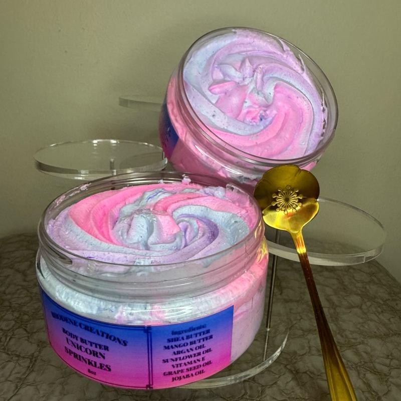 Unicorn sprinkles body butter