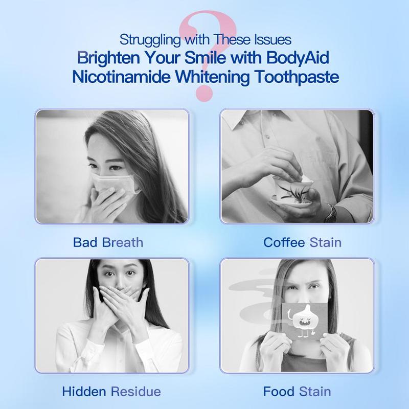 BodyAccelNiacinamide Whitening Toothpaste