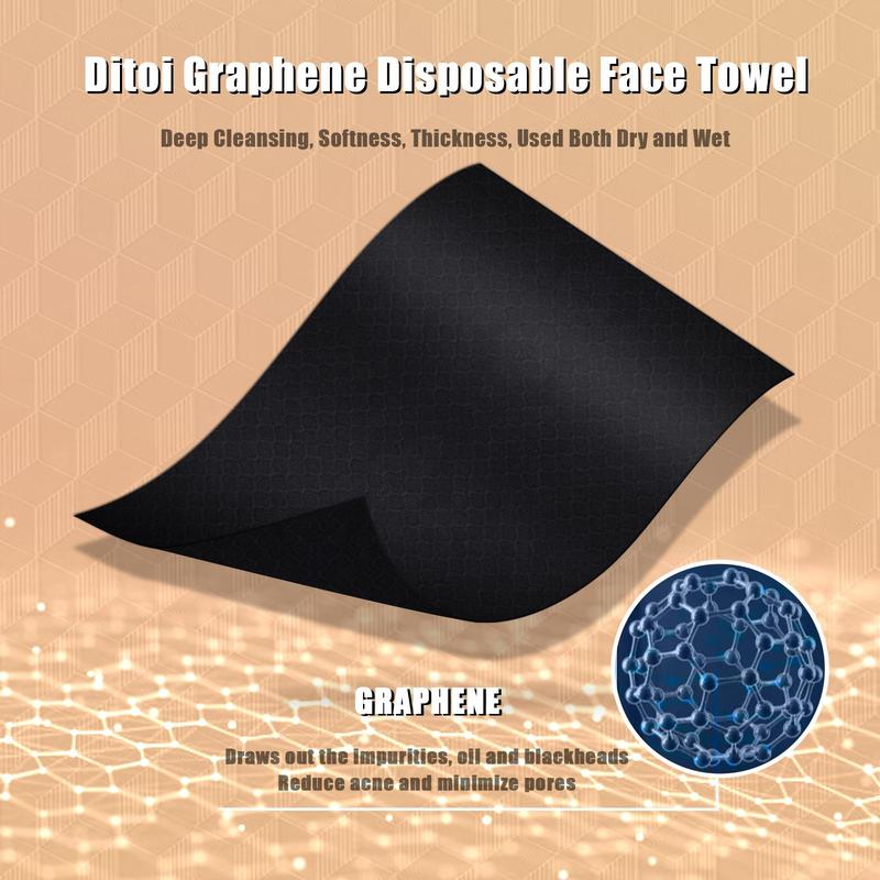 Ditoi Makeup Remover Towels Super Adsorption Power Very Soft Cleaning Power Plant Facial