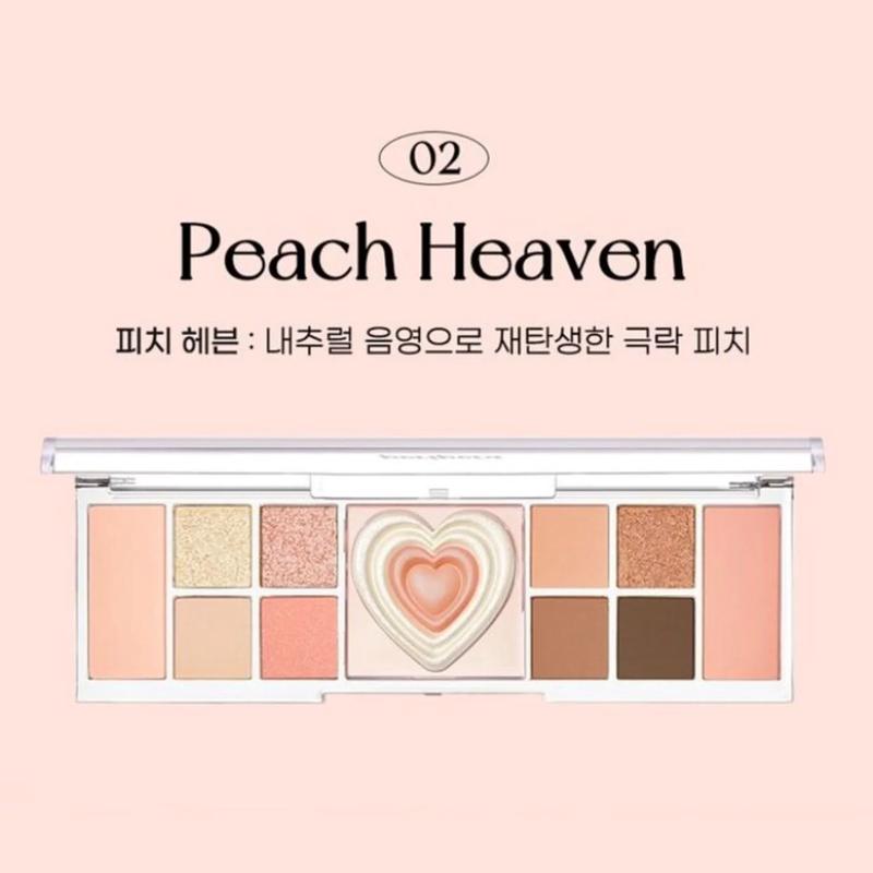 peripera - All Take Mood Like Palette Peritage Collection - Korean Eyeshadow Cosmetic Makeup | Cute Peach Shadow | Mother’s Day Gift