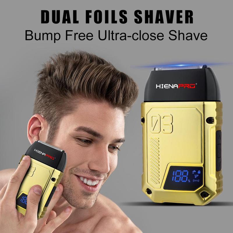 Electric Beard Shaver, 1 Set Men's Electric Beard Trimmer with Accessories, Personal Care Appliances for Men