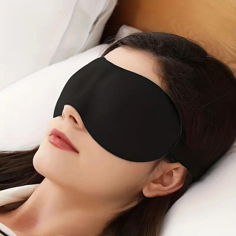 Sleep Eye Mask, 3D Contoured Sleeping Mask, Cool Bedroom Night Sleep Mask, Soft Comfort Eye Shade Cover for Travel Yoga Nap, Bedroom Accessories