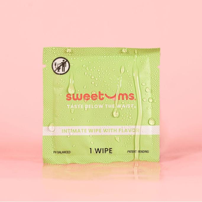 Sweetums Watermelon Flavored Wipes Feminine Wipes Flavored Beauty Feminine Hygiene Personal Care Watermelon Scent Watermelon Flavor pH balanced gynecologist tested dermatologist tested