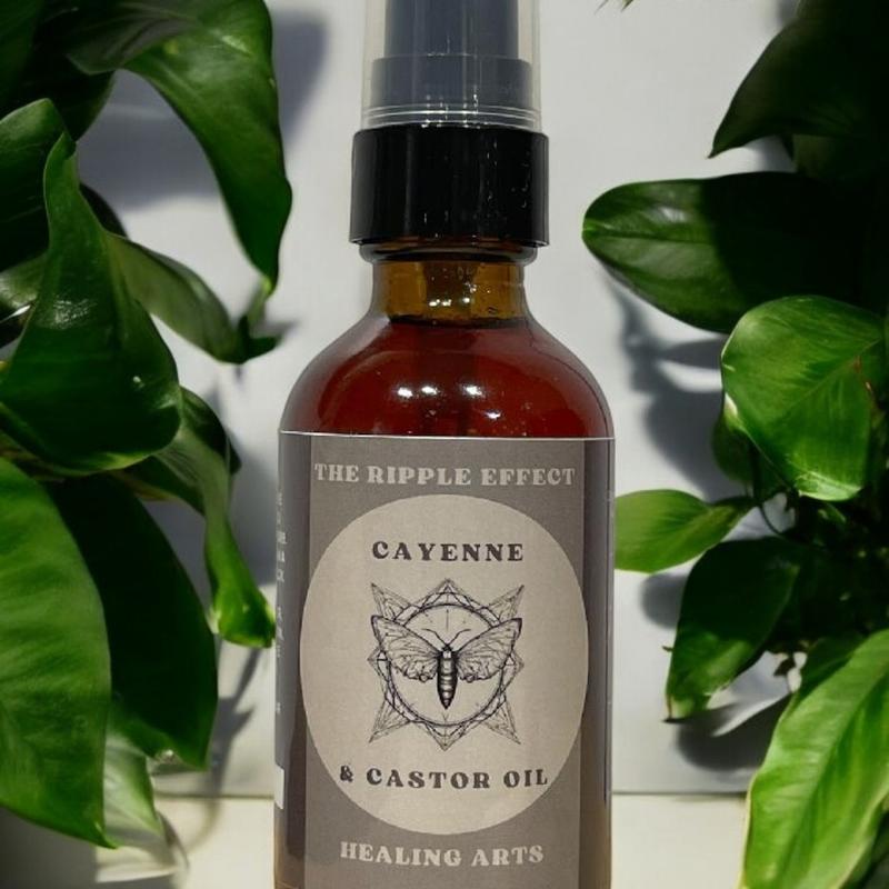 Cayenne Infused Castor Oil Body Care