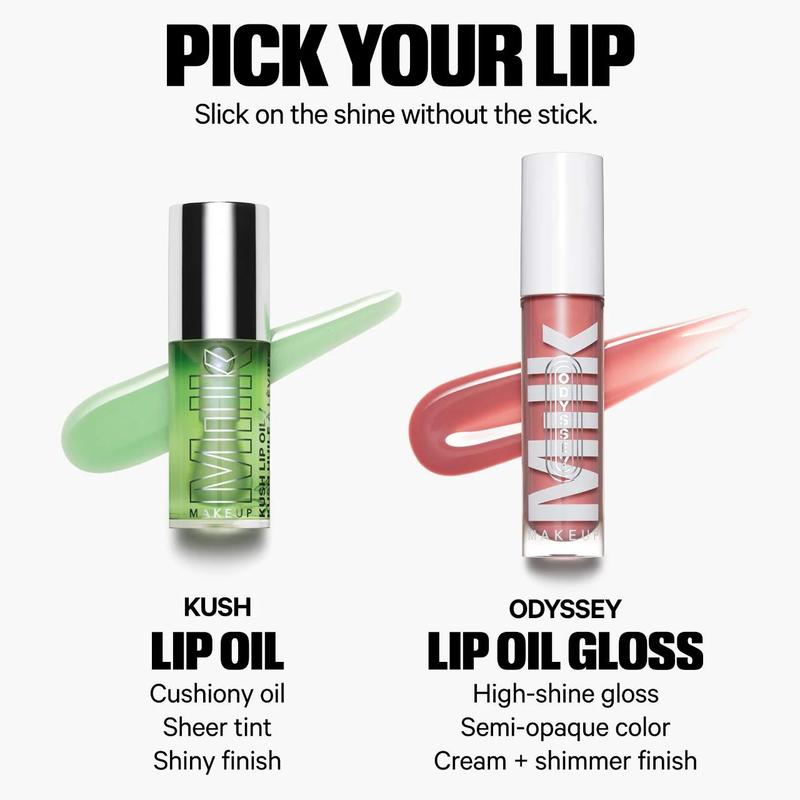 Milk Makeup KUSH Lip Oil, Hydrating Sheer Lip Oil