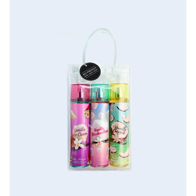 La Vanille 3-Piece Angel Cake Body Mist Set - Vanilla Bliss