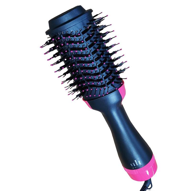 Hot Air Comb Hairbrush, 1 Box Hair Dryer Brush, Dry & Wet Dual-use Hair Styling Brush, Hair Straightening Brush, Hair Styling Tool for Home & Salon Use