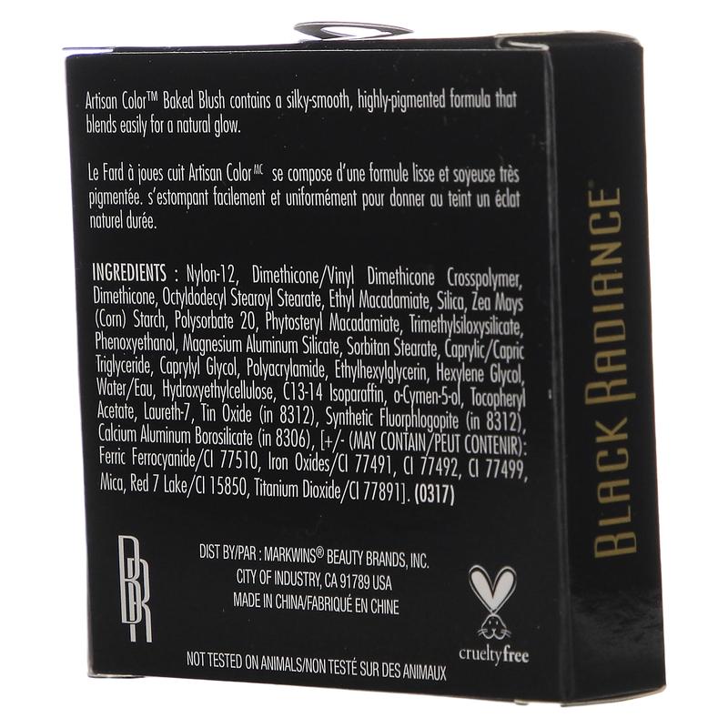 Black Radiance Artisan Color, Baked Blush, 8315 Brick House, 0.1 oz (3 g)